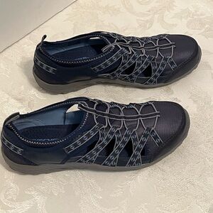 Skechers Navy and Gray Women's Shoes